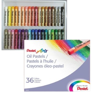 GIZ PASTEL OIL 36 CORES PHN-36 PENTEL
