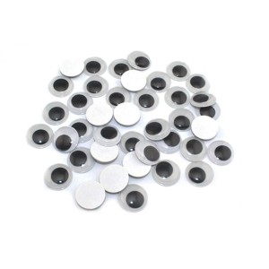 OLHO MÓVEL 15MM COM 100 UNIDADES