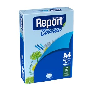 SULFITE A4 210X297 75G AZUL 500 FLS REPORT