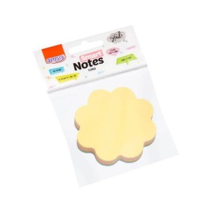 BLOCO SMART NOTES FLOR 70x70MM 100FLS BA0007 BRW