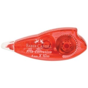 CORRETIVO EM FITA 4MMx10M OF/7072 FABER CASTELL