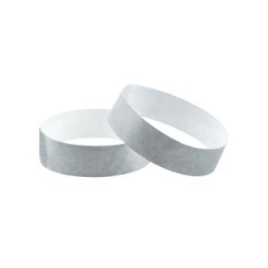 PULSEIRA VIP TYVEK PRATA COM 50 UNIADES MEDIATECH