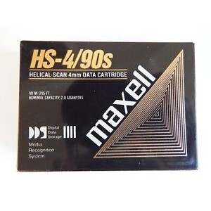 FITA DAT DDS 4MM 90M 4GB MAXELL