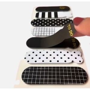 MARCADOR DE PÁGINA COM 7 BLOCOS DE 20 FOLHAS CADA BRW