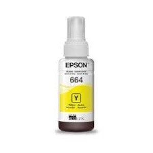 REFIL DE TINTA ORIGINAL EPSON AMARELO REF. T664420 70ML