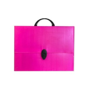 MALETA POLIONDA OFÍCIO REF.205 ROSA POLIBRAS