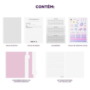 CADERNO INTELIGENTE A5 UNIQUE BY CACAU