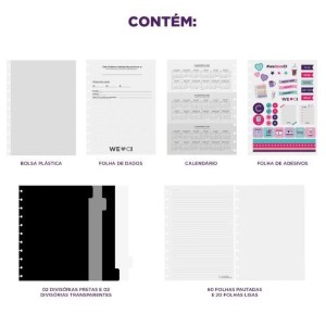 CADERNO INTELIGENTE GRANDE BASIC BLACK