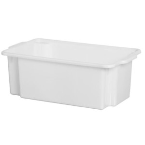 CAIXA ORGANIZADORA SEM TAMPA 15L 46,5x27,5x16,5CM REF.3704 RISCHIOTO