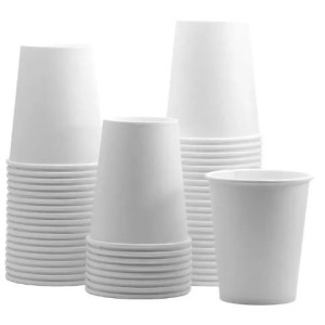 COPO DE PAPEL 100ML 25 UNIDADES BRANCO SCRITY