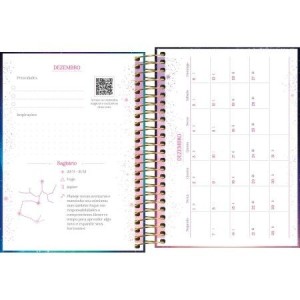 AGENDA 11,7x16,4CM ESPIRAL MAGIC 2026 TILIBRA