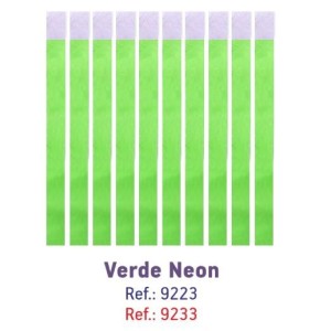 PULSEIRA DE IDENTIFICAÇÃO VIP C/100 UNIDADES VERDE MAKE